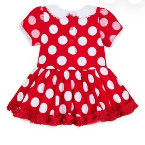 Disney Red and White Polka Dot Kids Dress